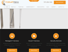 Tablet Screenshot of formatech-it.com
